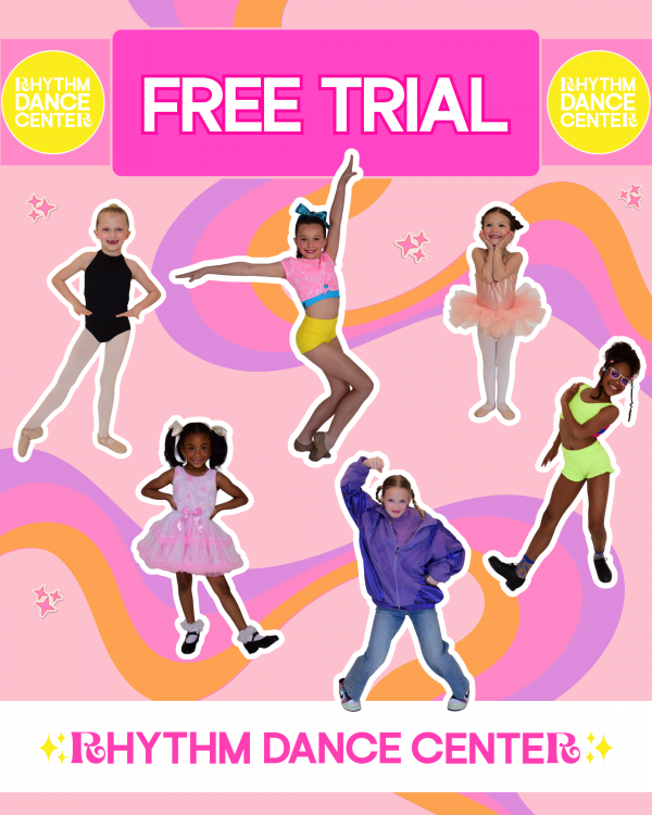 New to dance or not sure what style? No problem — click here to learn about our free trial classes!